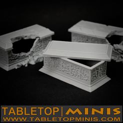 A_comp_photos.0001.jpg Download STL file Basic Stone Sarcophagus • 3D printable design, TableTopMinis