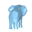 model-2.png Elephant low poly