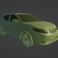 STL file Nissan Qashqai j10 headlight cover 🛞・3D printing template to  download・Cults