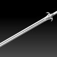 Preview04.jpg Conan Sword - Real Size - Conan The Barbarian 3D print model