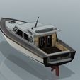 100% loď v7nonrender2.jpg Datei STL Micro RC boat・Design für 3D-Drucker zum herunterladen