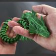 Dragon-cap-2.jpg STL file ARTICULATED SEA DRAGON・3D print design to download