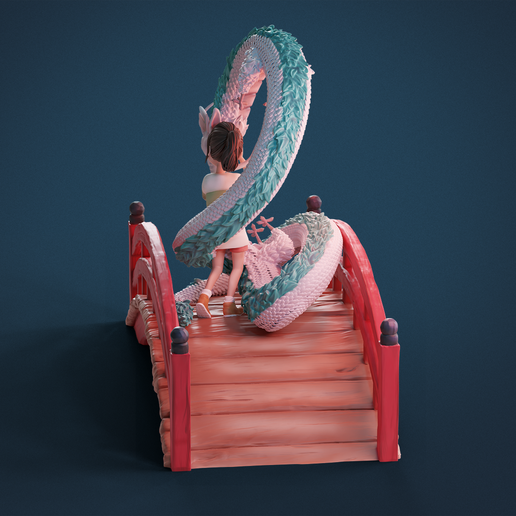 2.png Haku and chihiro diorama.