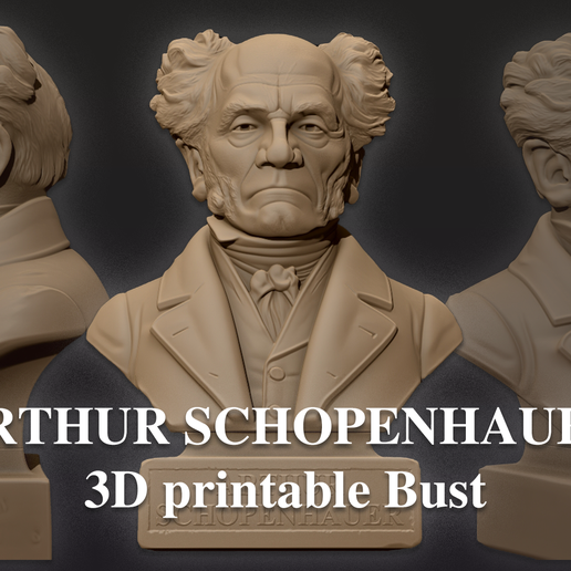 1610.png Бюст Артура Шопенгауэра с печатью