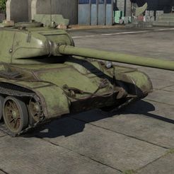 T-44-122_Garage.jpg STL-Datei T-44-122 USSR PANZER / СССР ТАНК・Modell zum Herunterladen und 3D-Drucken