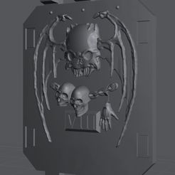 lr-door.jpg STL file LAND RAIDER DOOR VIII Battalion Lords of the Night・3D printer design to download