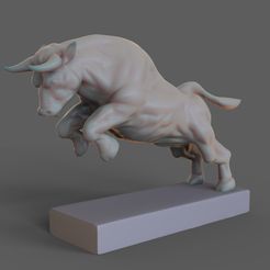 01.jpg Angry bull 3D print model