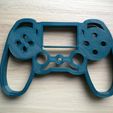 DSCN0167.JPG PlayStation 4 Play Station Controller Inspired Cookie Cutter PS4