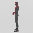 Renders0016.png Spiderman Miles Morales Spiderverse Textured Lowpoly