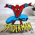 Foto-portada-cuadrada.jpg Spiderman Logo + Stand