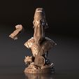 part-사본.jpg Bust of Guan Yu - Romance of the Three Kingdoms 3D print model