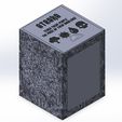 3D-ISO.jpg Deck Box 100 Cards - Magic the Gathering TCG - Phyrexian Theme (Atraxa, Praetors' Voice)
