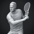 Preview_16.jpg Roger Federer 3D Printable 2