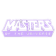 Logo MOTU.stl Masters Of The universe 3D logo