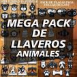 mega-pack-de-llaveros-animales.jpg MEGA COMBO 6 " 5 PACKS OF ANIMAL KEY RINGS " / KEY CHAIN