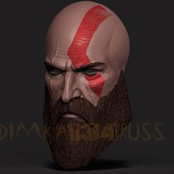 18.jpg STL file god of war mask・Design to download and 3D print