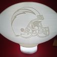 IMG_20240208_121034595.jpg Los Angeles Chargers FOOTBALL LIGHT, TEALIGHT, READING LIGHT, PARTY LIGHT