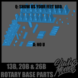 5.png 1/24 Scale 13B, 20B & 26B Rotary Engine Base Parts