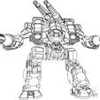 BB-BEHEMOTH-FB-WALKING2-R.png American Mecha Rock Rhino