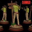 RENDER-COMPLETE-3.jpg Django Unchained Statue - 3D Print Ready
