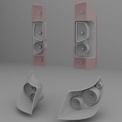Fiat_Van_Headlights_Rearlights_Render_01.jpg STL file Headlights and tail lights Fiat Van・Template to download and 3D print