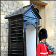 4.png King Charles III Welsh guard sentry box - English royal guard sentry box