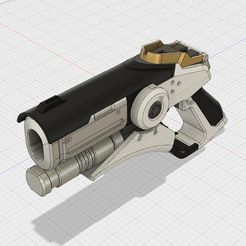 b66fe24a496f67476920bcad776b0f77_preview_featured.jpg Free STL file Caduceus Blaster・3D print design to download, MKojiro