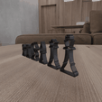 untitled3-min.png Chess Set Modern, 3D STL File for Chess Pieces, Chess Model, Digital Download, 3D Printer Chess Model, Game, Home Decor, 3d Printer Chess