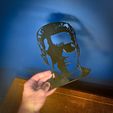 IMG_3641.jpg Terminator arnold schwarzenegger 2D Decor Wall art stencil silhouette siluet