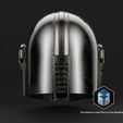 Mando-Remastered-5.jpg Mando Helmet - 3D Print Files