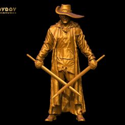 T TOYDOY STL file Veteran Captain Ala Triste 32 and 54mm scale -Golden Heroes・3D printing model to download, toydoyminiatures