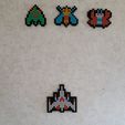 20230829_160924.jpg Galaga pixel wall art