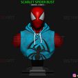 01.jpg Scarlet Spider Bust - Spider Man - Marvel Comics High quality
