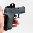 Sig-sauer-pr320-with-scope-3D-MODEL-10.jpg PISTOL SIG SAUER P320 WITH SCOPE PROP PRACTICE FAKE TRAINING GUN