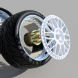Work-VS-xx-new-3.png WORK vs xx rims with ADVAN tires wheels for diecast and HOT wheels RC scale models