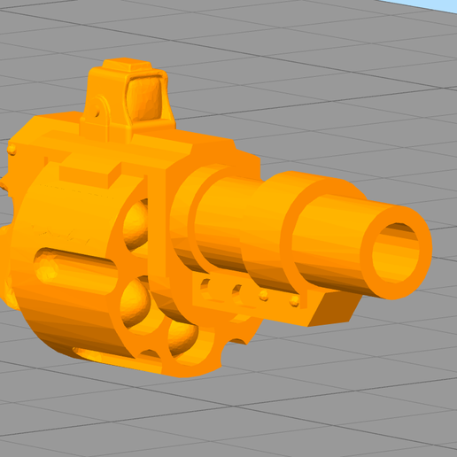 Free STL file Detailed astral guardian grenade launcher・3D printable ...
