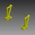 PortaSpoolDoble.bmp.jpg Makerbot Spool Holder #FilamentChallenge