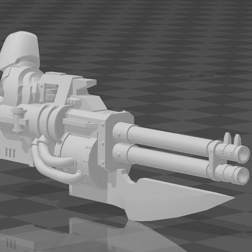Terminator Butcher Cannons 3D model