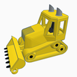 bd2.png Bulldozer Keychain