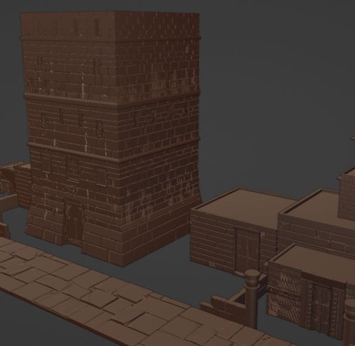 Egipto Antiguo. Portal de Belén. Compatible con escala  Playmobil
