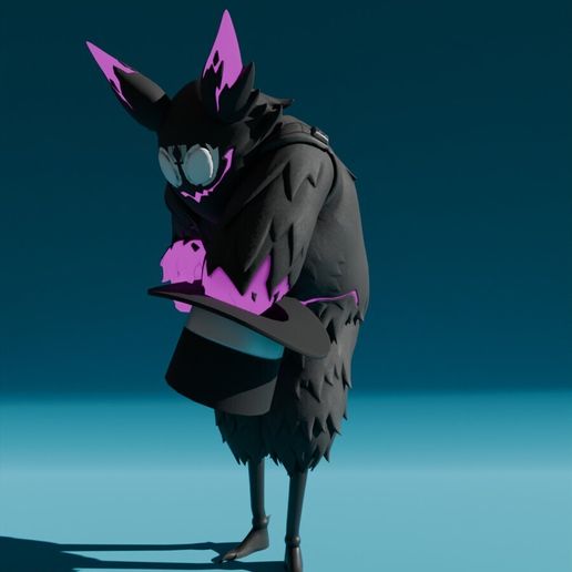 STL file Guff Spectral Low Poly 🎃 (OBJ)・3D printing template to ...
