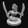 container_naga-with-swords-28mm-3d-printing-285027.jpg Naga with Swords