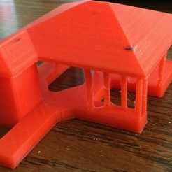 bh.JPG Бесплатный 3D файл Мой дом-лодка・3D-печатная модель для скачивания