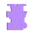 DeepRedWhite - We Bury the Dead.stl 3D MULTICOLOR LOGO/SIGN - We Bury the Dead