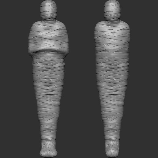 Free Egyptian Mummy – 3D Printable Model (STL)