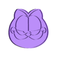 garfield ES.stl Gargield and Friends cookie cutter, molds, fondant