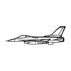 F-16-Falcon.png STL file F-16 Falcon・3D printable model to download