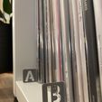 1.jpeg Vinyl Records or Books alphabetical separators A-Z