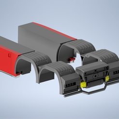 a.png Fichier 3D 3-Achs LKW Umbau Set 1/16 3D Druck passt für LKW von Bruder・Plan pour imprimante 3D à télécharger