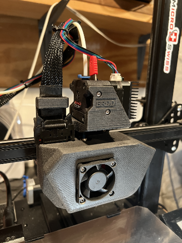 [CR6-SE] blower fan duct 40x20mm